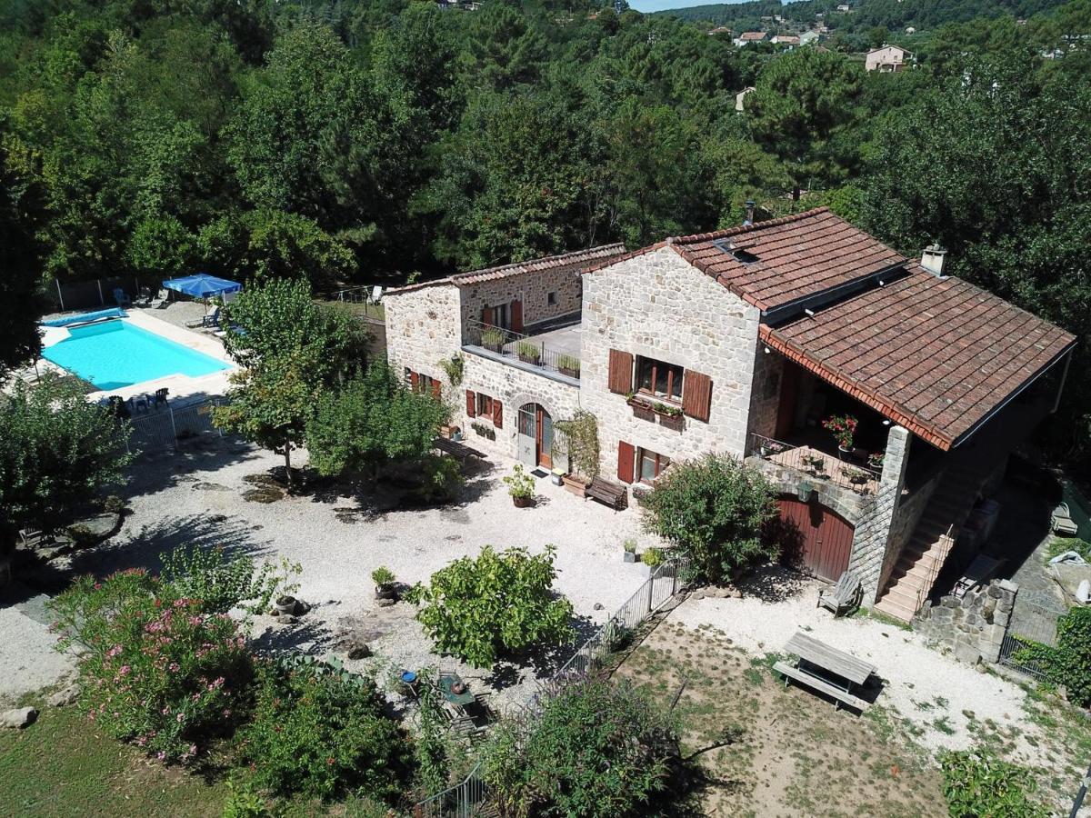 Mas Le Corbery Villa Largentiere Luaran gambar